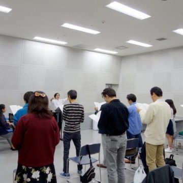 第1回コーラス練習